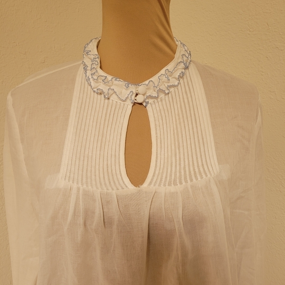 Textile by Elizabeth and James White Blouse - Picture 3 of 6